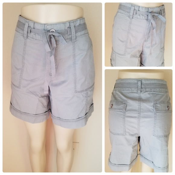 Sonoma Pants - NWT Sonoma Mid Rise Khaki Shorts Frost Gray
